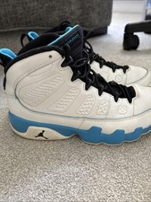 Air Jordan 9 Retro 2024 Powder Blue Used  Comes With Box And Sticker Plus Shoes.