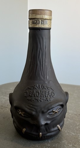 Deadhead rum bottle empty - rum,