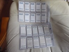 2 NEAR FULL SETS OF 'WILLS'  CIGARETTE CARDS IN PLASTIC SLEEVES - -FLOWERS +EXER