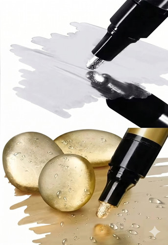Chrome mirror marker pen - chrome,