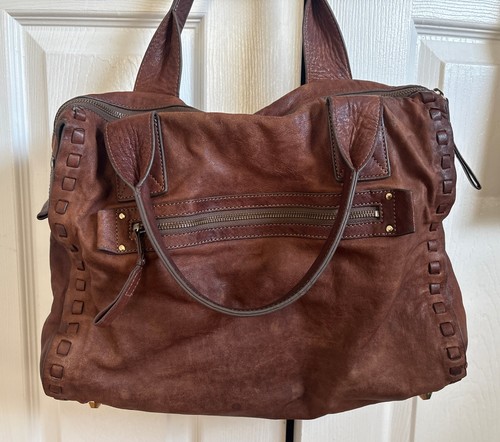 Kooba brown leather shoulder - leather,