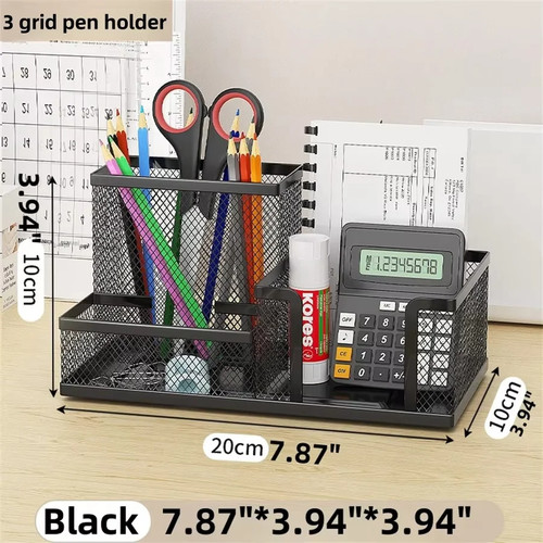 Metal black mesh office - office, desk