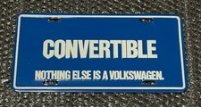 Vintage VOLKSWAGEN CONVERTIBLE