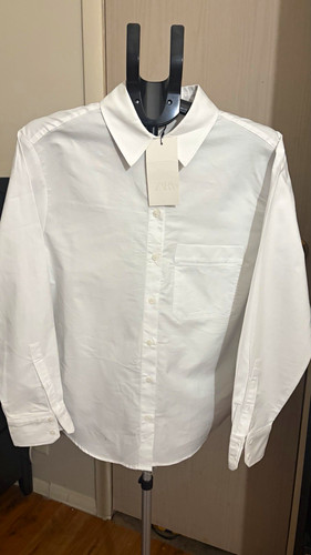 Zara white solid - zara,