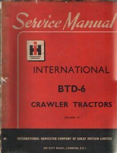 International crawler tractor - international,