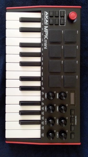Akai mpk mini - note, keyboard