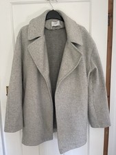 ZARA BASIC GREY COAT SHORT SIZZE SMALL 