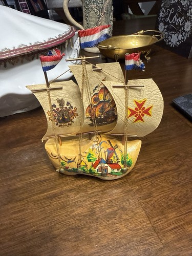 Vintage holland wooden clog - vintage,