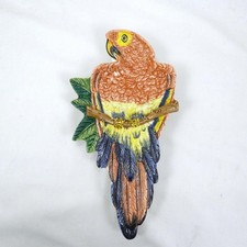 Majolica Parrot Dish 7068