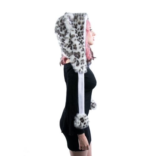 Pawstar snow leopard fluffy - snow,