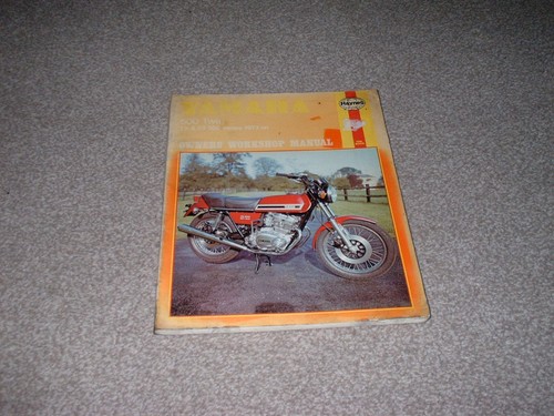 Haynes manual for yamaha tx500 - manual,