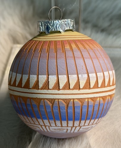 Navajo etched christmas - etched,