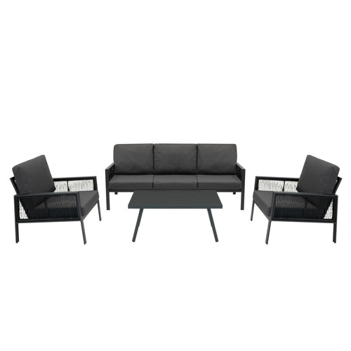 Garden aluminium seat - aluminium,