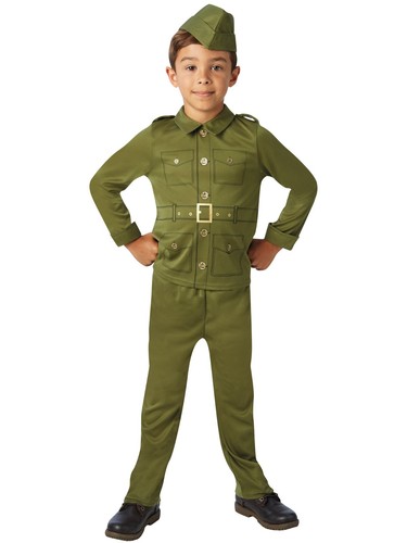 Boys ww2 soldier costume - boys,