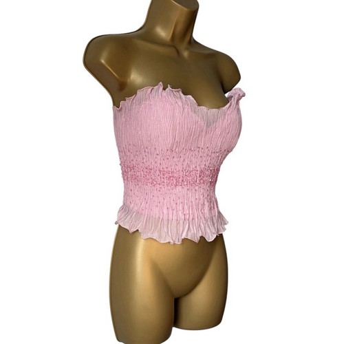 Vintage fairy pink crinkle