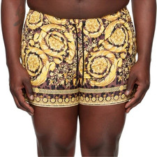 VERSACE UNDERWEAR Gold & Black
