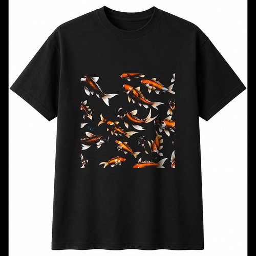 Airbrush koi butterfly - airbrush,