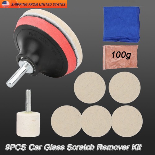 Car glass polishing - glass, windscreen
