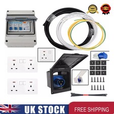 240V Mains Electric Hook Up Installation Kit Campervan Motorhome Conversion Kit