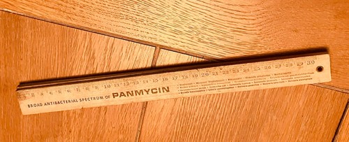 Vintage panmycin wooden - vintage,