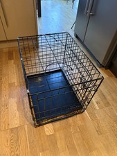 Small Dog Carry Crate 58cm X 46 X 51cm Collapsible Cage Kennel Animal