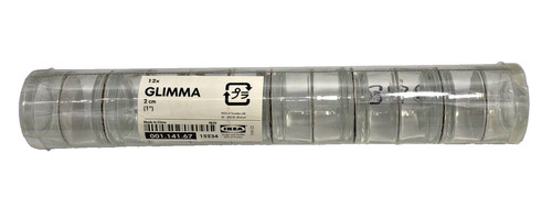 Ikea glimma clear glass tea - glass,