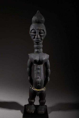 Attié 2731 wooden statue - attié,
