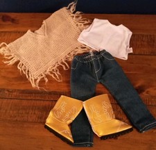 Design a friend doll cowgirl outfit clothes designa friend 18" Our Generation 