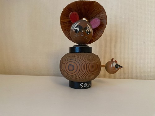 Vintage wooden japanese - wooden,