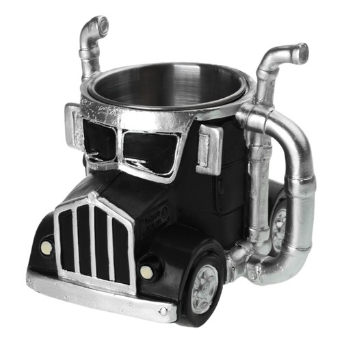 Semi trailer truck - semi, mug