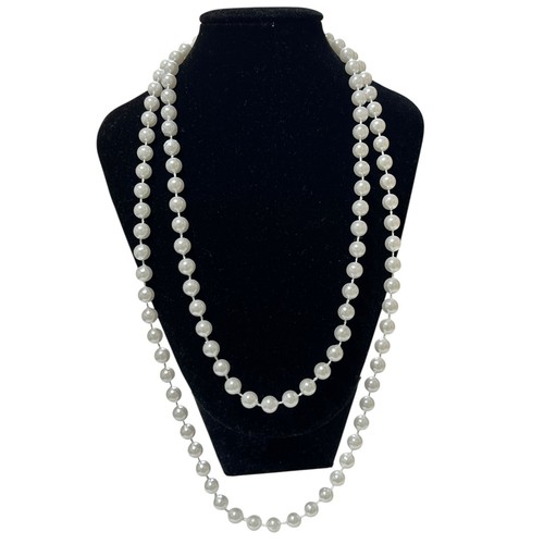 Long rope necklace plastic - rope,