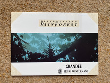 CIGAR CARDS PLAYERS GRANDEE, DISAPPEARING RAIN FOREST, EMPTY ALBUM