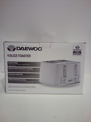 Daewoo argyle toaster - daewoo, 4