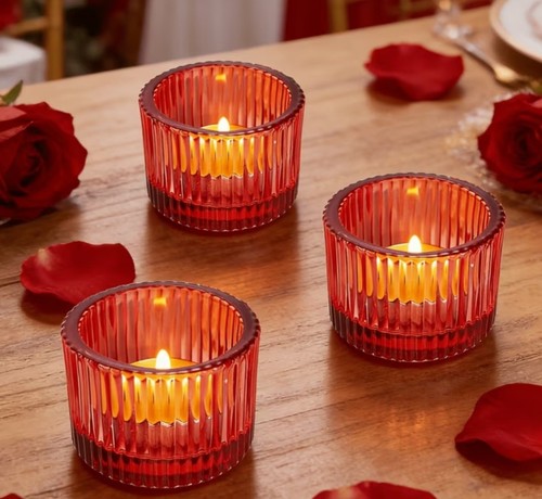 Sale glass red tea - red, light