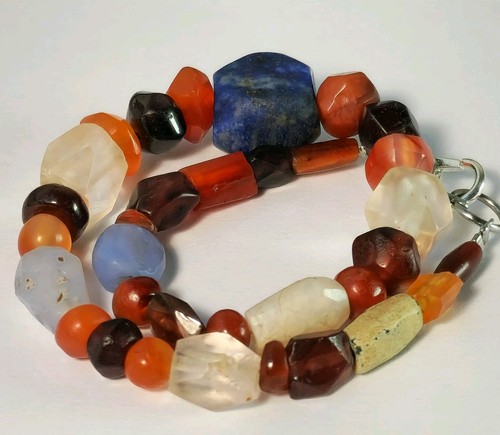 Bracelet ancient faceted - a, of