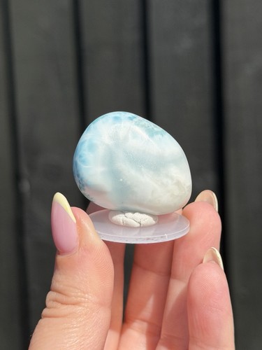 Larimar aaa grade tumbled - aaa,