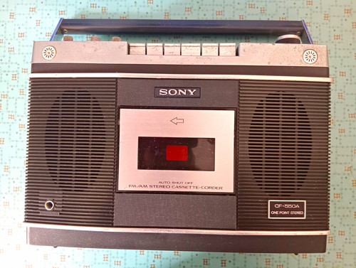 Sony 550a fm - sony, cf-550a