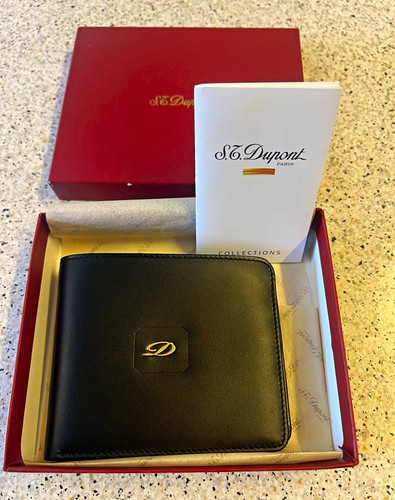 Dupont black calf leather - calf,