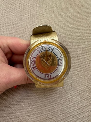 1991 swatch save the - the, watch