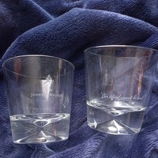 JOHNNIE WALKER Diamond Whiskey glasses set of 2
