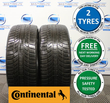 X2 PW 235/40R19 235 40 19 CONTINENTAL CONTACT TS 96V M+S XL TYRES *6.6MM (386OC)