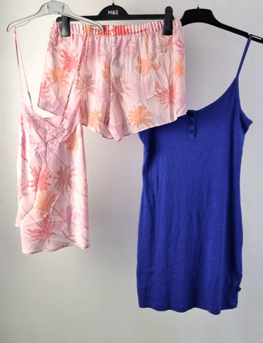 Women blue rib lounge - m&s, women's