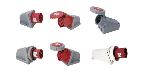 Jce red pin 415v - pin, 3