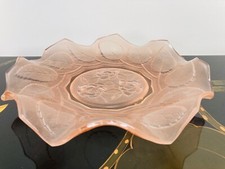 Vintage Art Deco Bagley Pink