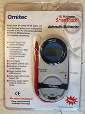 Omitec SmartTouch OM822 Pocket Smart Multimeter Circuit Tester AUTOMATIC BNIB