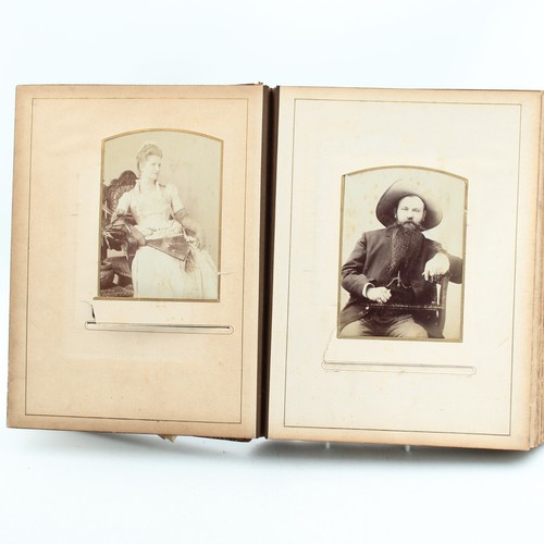 Victorian photograph album - photograph,