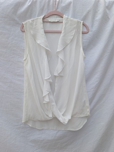 Paraphrase white chiffon - white,