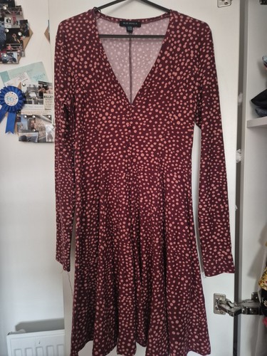 Burgundy soft spotted - soft, skater