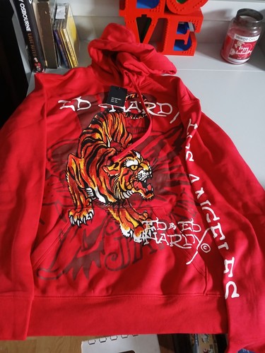 Harvey red hoodie size m - red,
