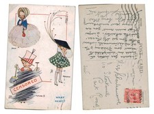 Vintage postcard mabel lucie - -,